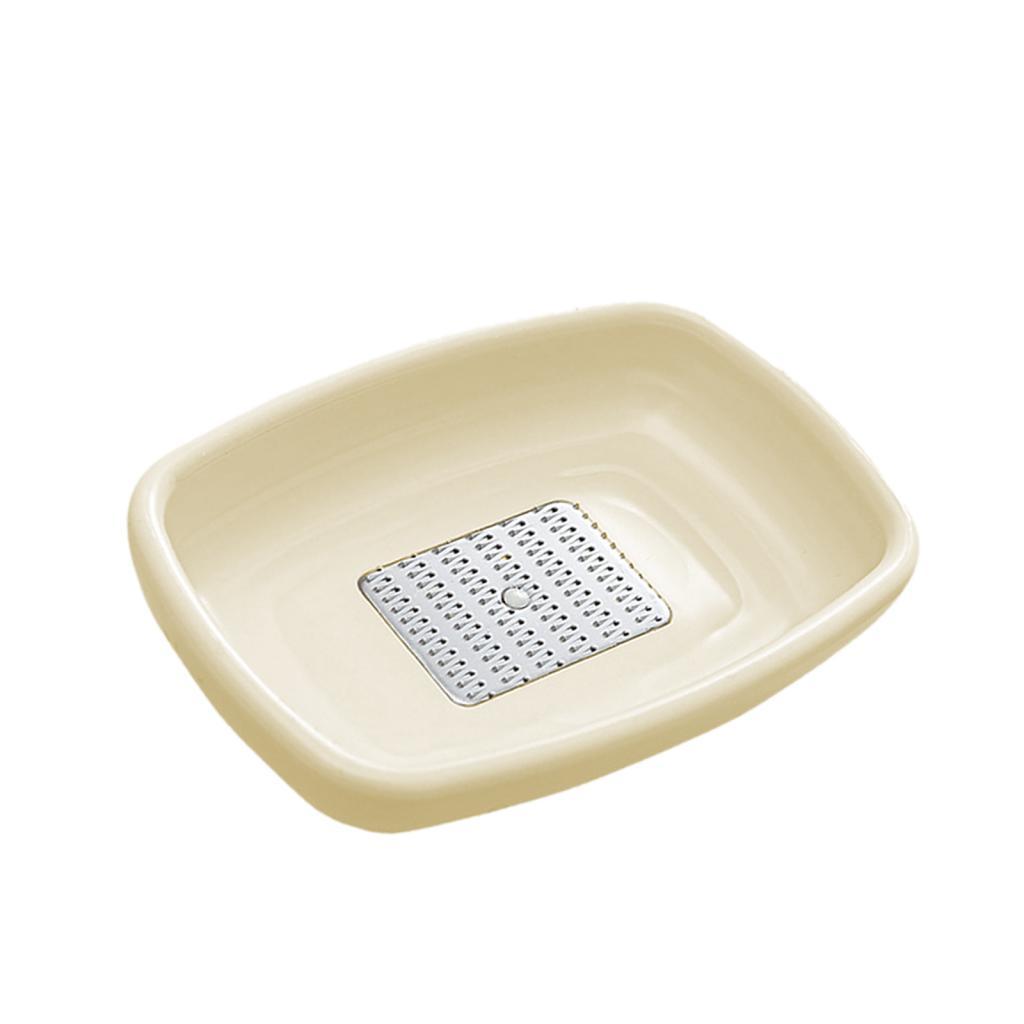 Baby Food Vegetables - Stainless Steel Ginger Grater Plate with