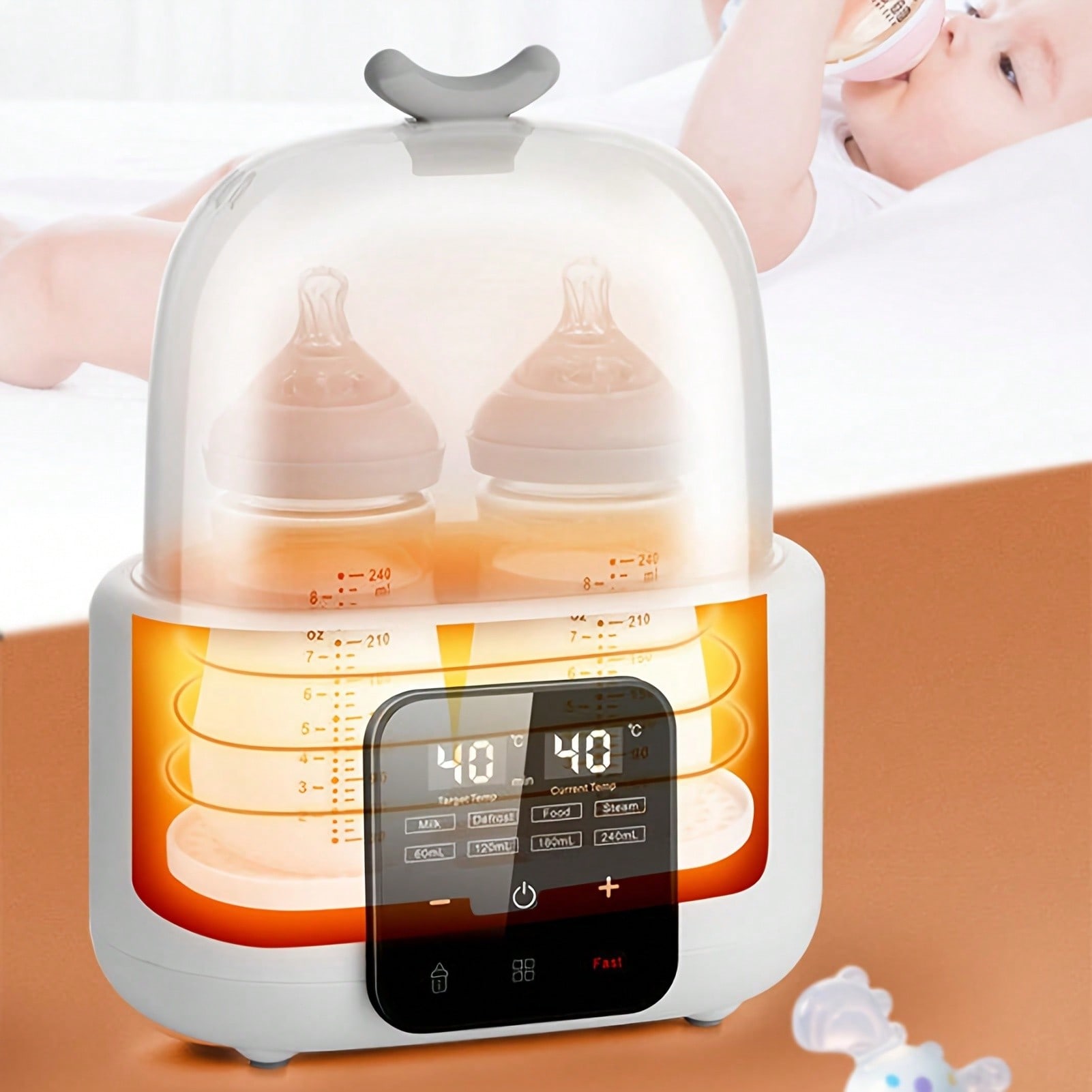 6-In-1 Fast Baby Bottle Warmer - Baby Food Warmer recension och pris