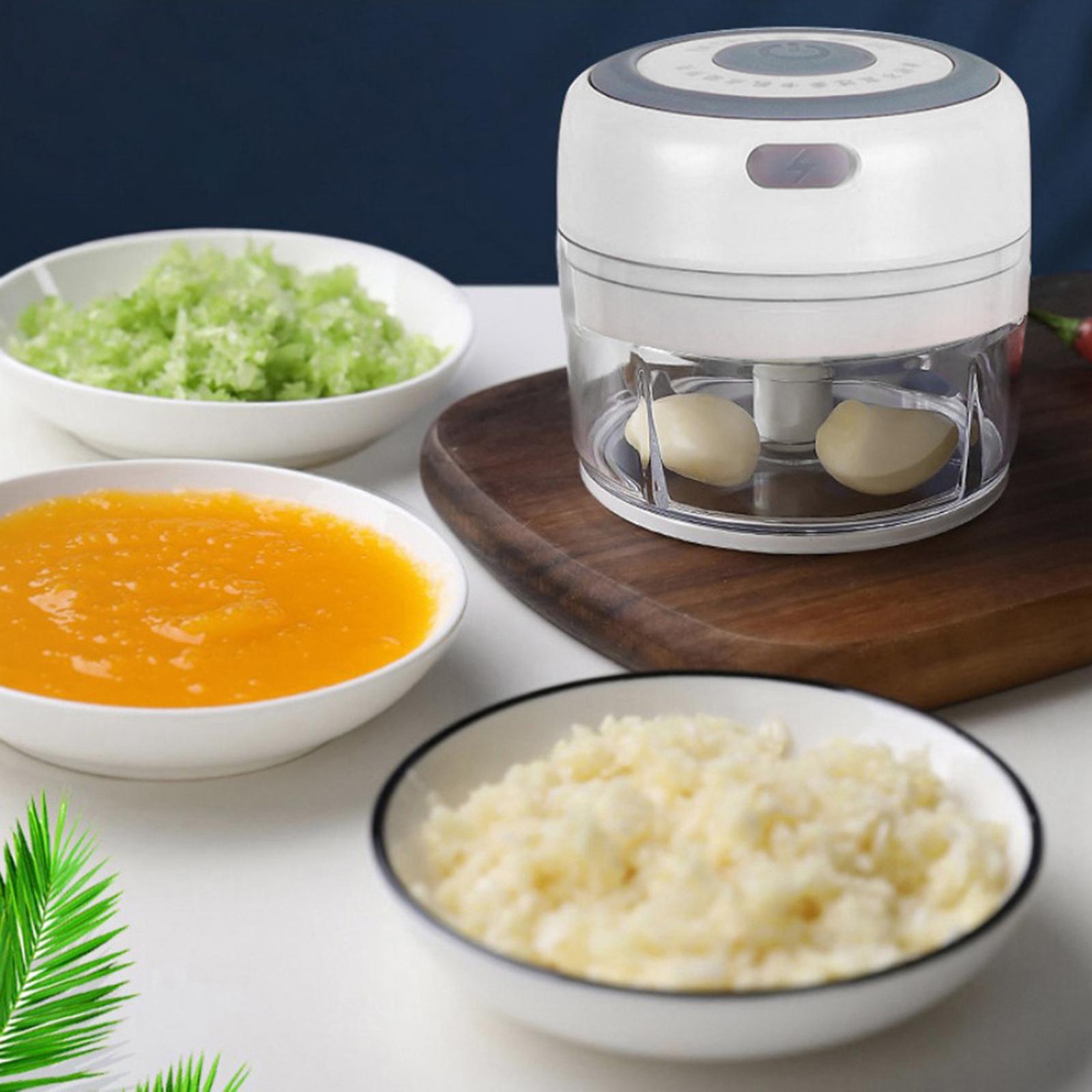 USB Rechargeable Electric Garl - Baby Food Vegetables recension och pris