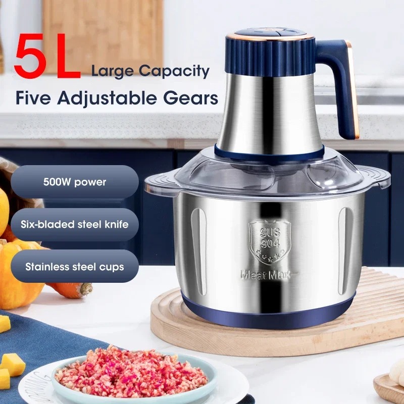 5L Electric Meat Grinder Large - Baby Food Vegetables recension och pris
